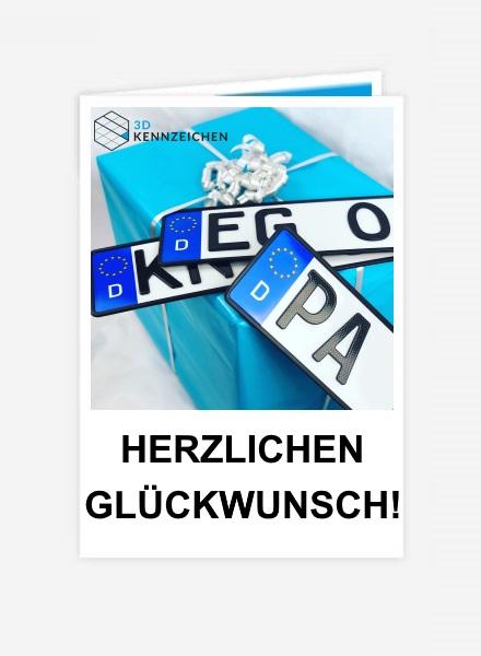 HERZLICHEN GLÜCKWUNSCH!